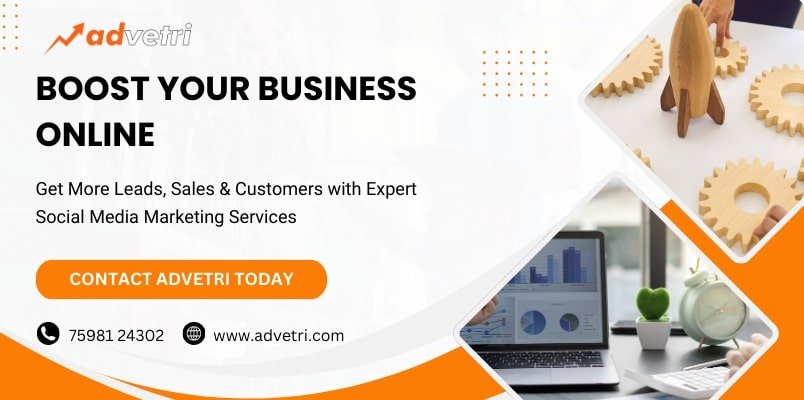Boost your business online with Advetri’s expert social media marketing services.