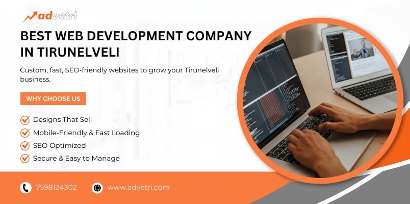 Best web development company in Tirunelveli offering custom, SEO-friendly, and mobile-friendly websites.