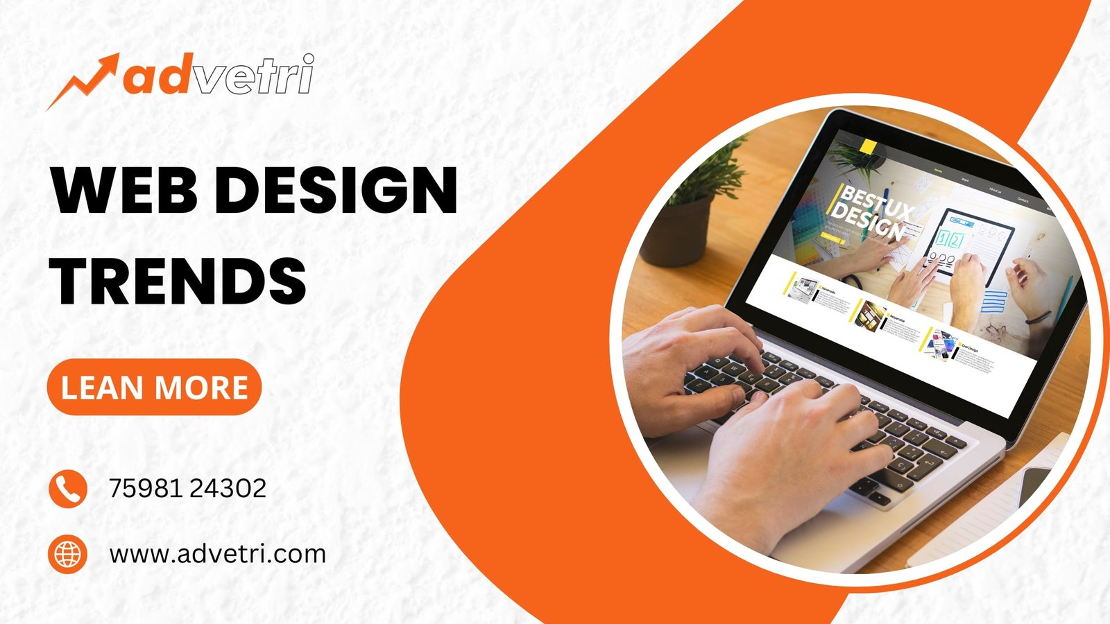 "Upcoming web design trends 2026 featuring AI layouts, interactive UX and modern styles